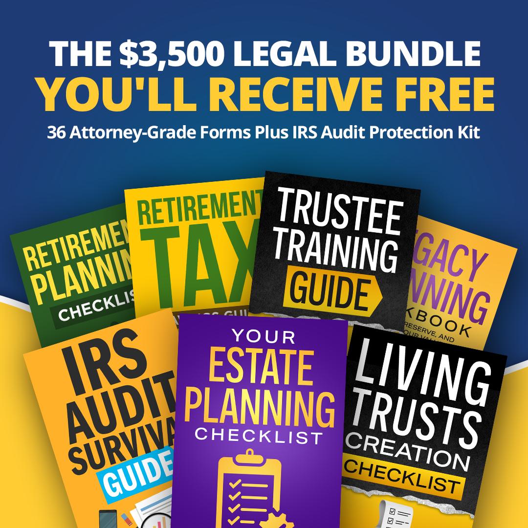 The 6-in-1 Estate & Retirement Book Living Trusts, Wills, Taxes & Wealth Strategy (Paperback)