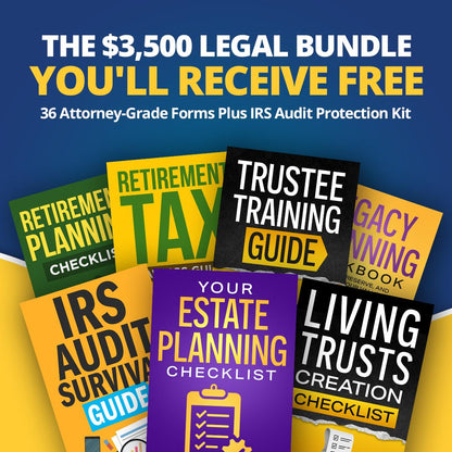The 6-in-1 Estate & Retirement Book Living Trusts, Wills, Taxes & Wealth Strategy (Paperback)